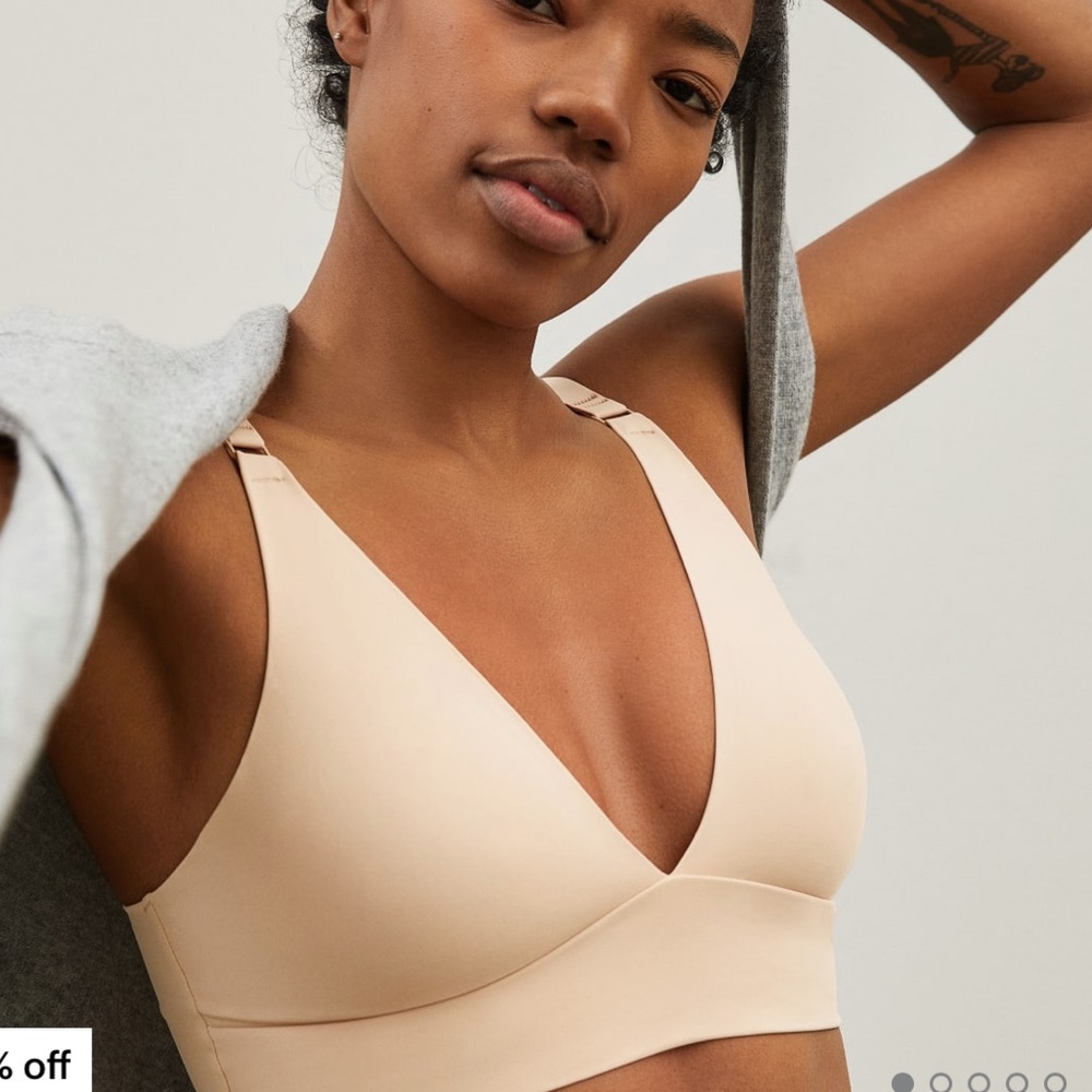 Everlane Invisible Bra - Nude